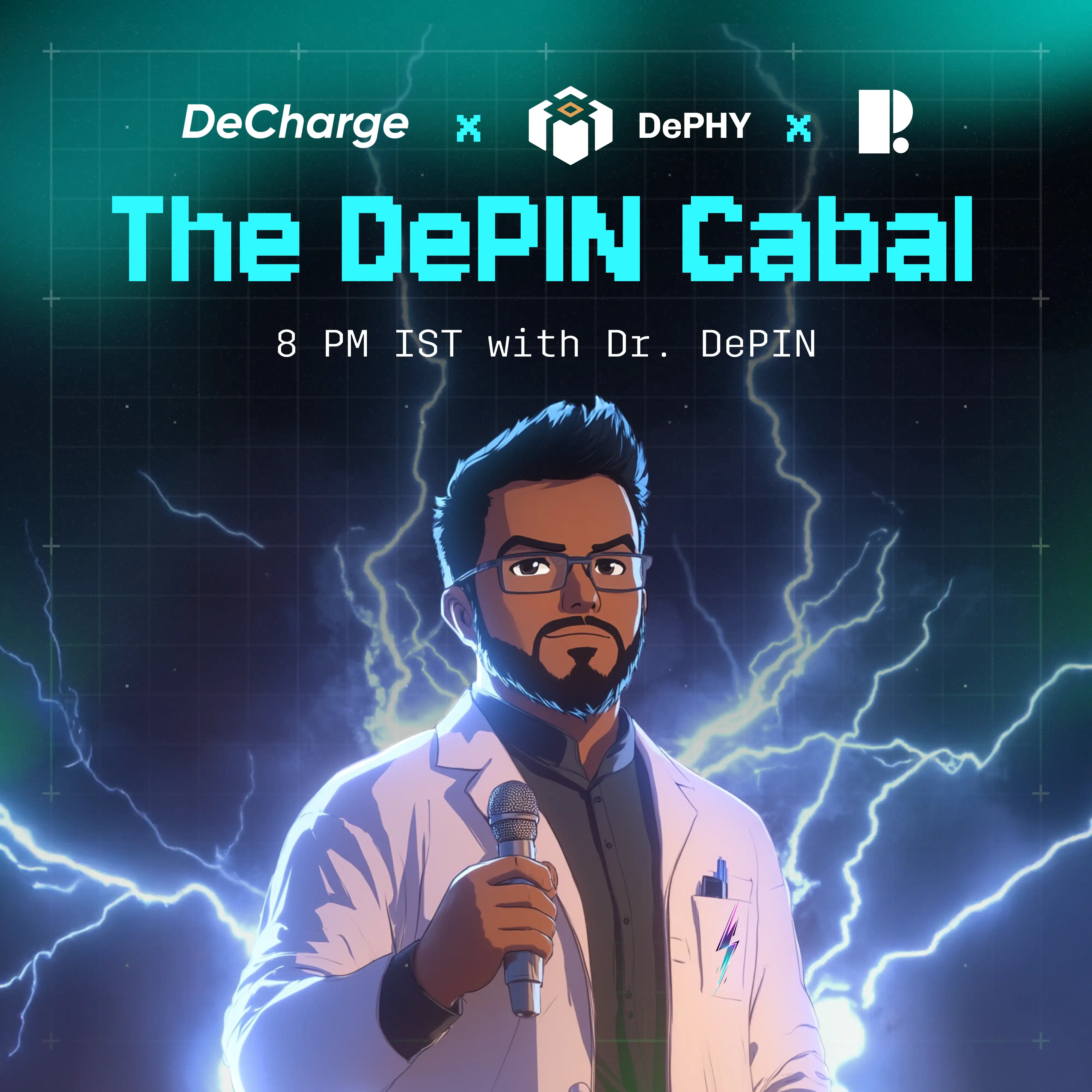 Dr. DePIN character development